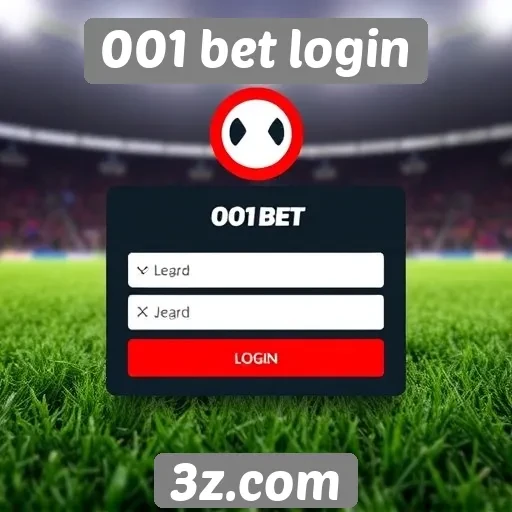Login fácil e rápido no site 001 bet